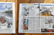 “Een eilandje in Gent” in Nieuwsblad woonbijlage